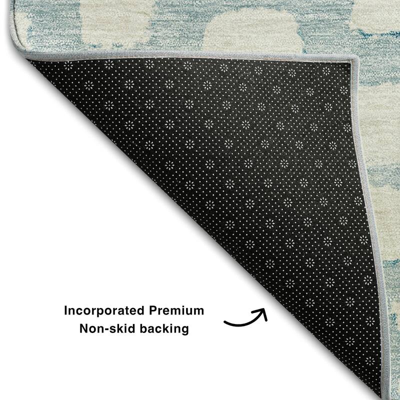 Premium Washable Super Soft Contemporary Cobble Mayfield Rug
