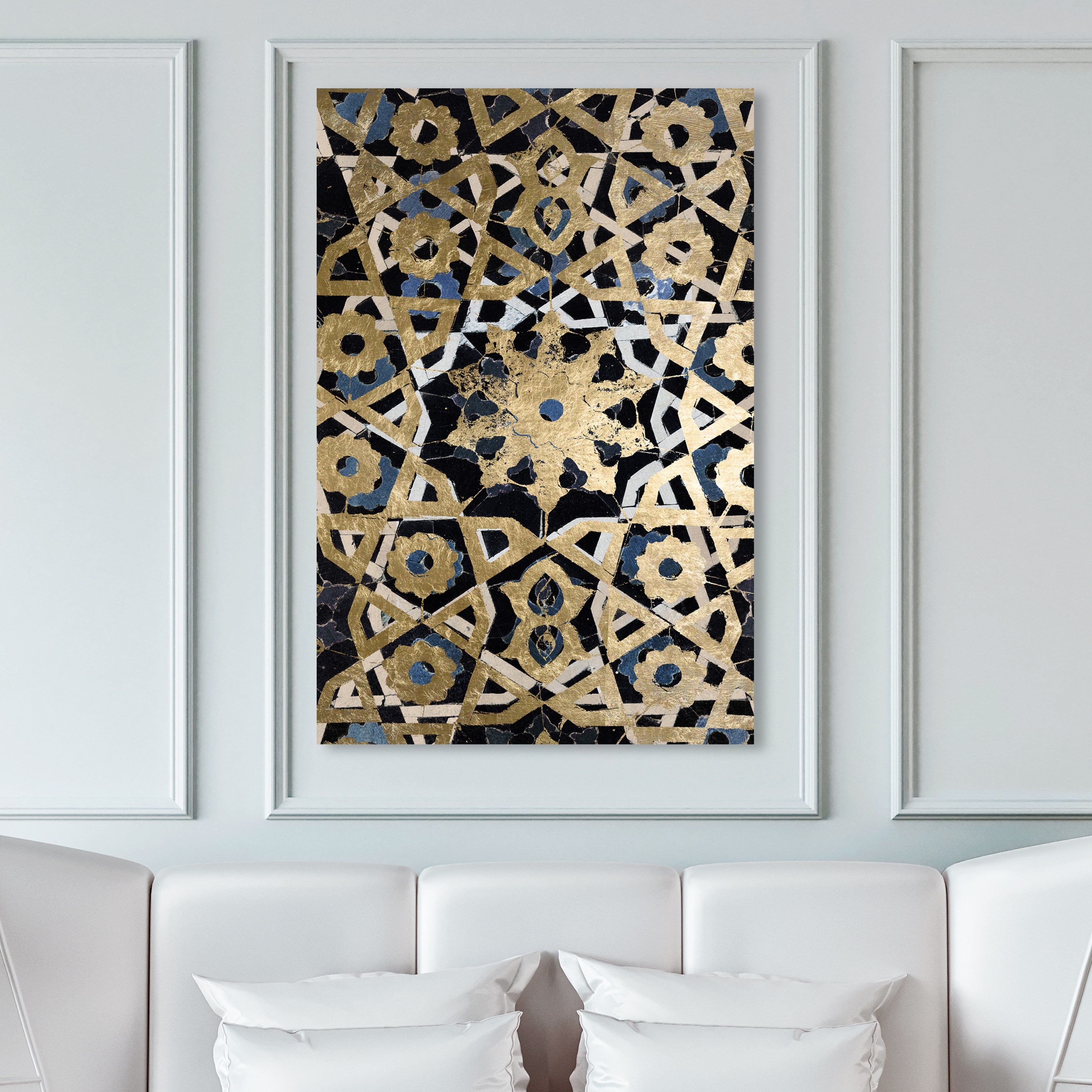 Shop Oliver Gal Falling Into Place Modern Abstract Wall Art