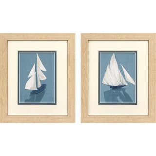Paragon Azul La Mar Framed Art - Set of 2
