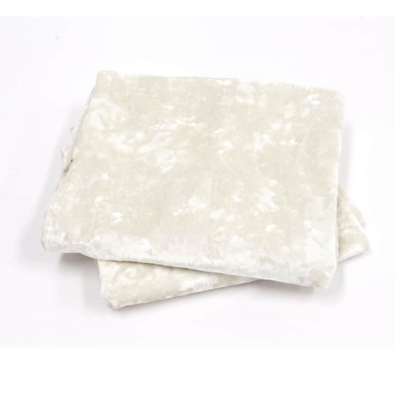 Rancho Crushed Velvet Throw Pillow Cover Set, NO INSERT