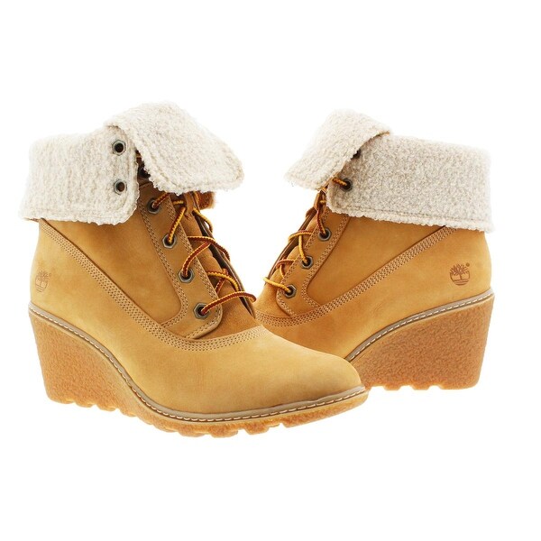 timberland women's amston wedge booties