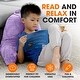preview thumbnail 31 of 69, Cheer Collection Kids Memory Foam TV And Reading Pillow