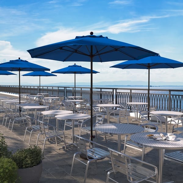 costco solar 11 foot patio umbrella ProShade 11' Solar LED Aluminum Umbrella with Tilt