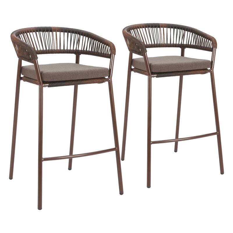 Skye Barstool Brown - Brown