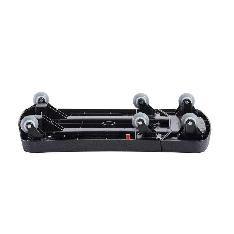 330 lb Capacity 6-wheel Retractable Hand Truck with TPR Wheels