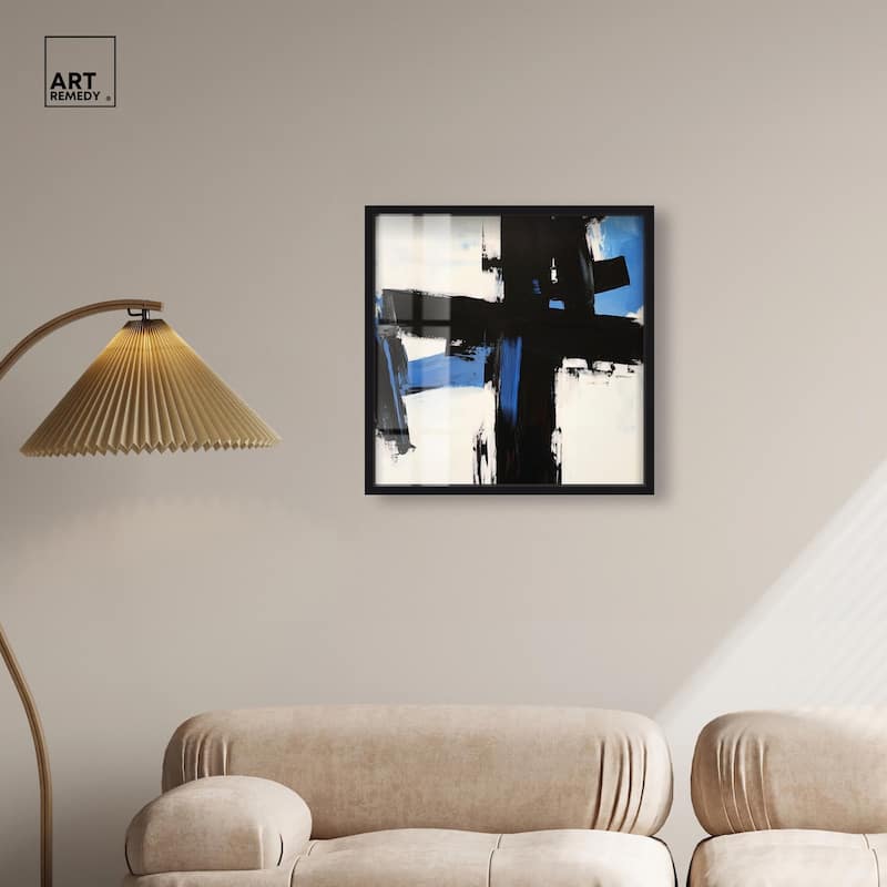 Blue Streak II Shadowbox by Art Remedy
