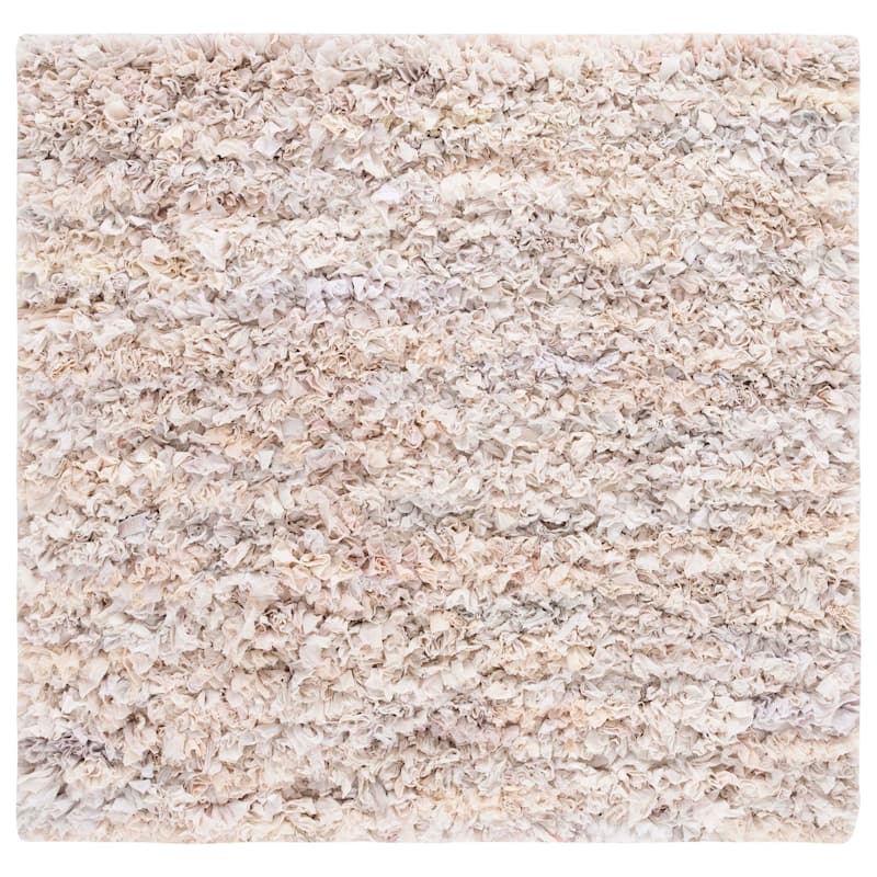 SAFAVIEH Handmade Rio Shag Chihoko 3.5-inch Extra Thick Decorative Rug