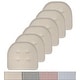 preview thumbnail 9 of 8, Pinstripe U-shaped Memory Foam Chair Pad
