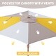 preview thumbnail 36 of 101, Autlaycil 7.5FT Solar Patio Umbrella with Base and Tilt,Crank