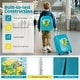preview thumbnail 26 of 29, Costway 16” Carry-on Suitcase & 13” Backpack with 4 Spinner Wheels & - See Details