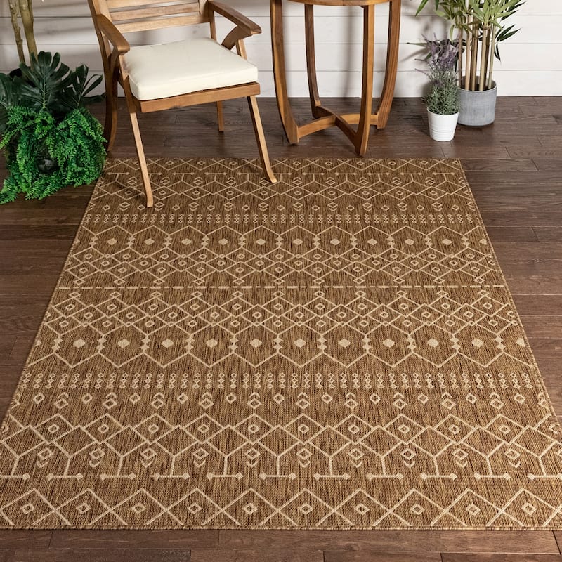 Well Woven Medusa Nord Indoor Outdoor Area Rug