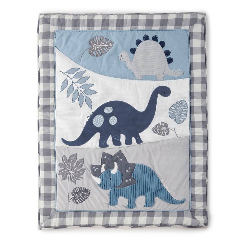 Kipton 4PC Bedding Set - Q, DR, FS, Wall Decal - Levtex Baby