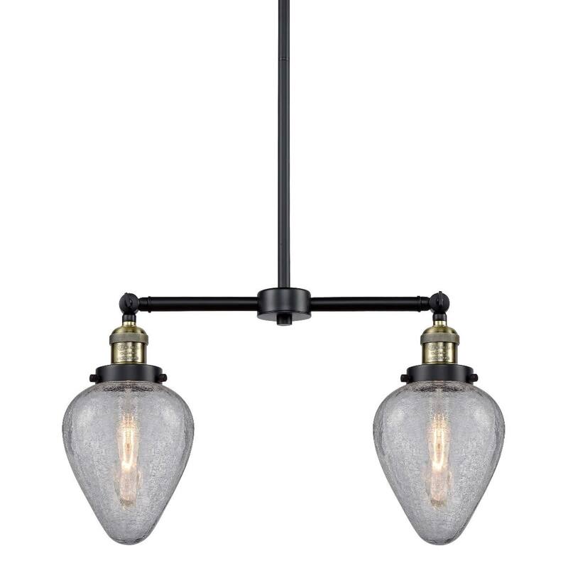 Innovations Lighting Geneseo 2 Light 21" Wide Linear Chandelier