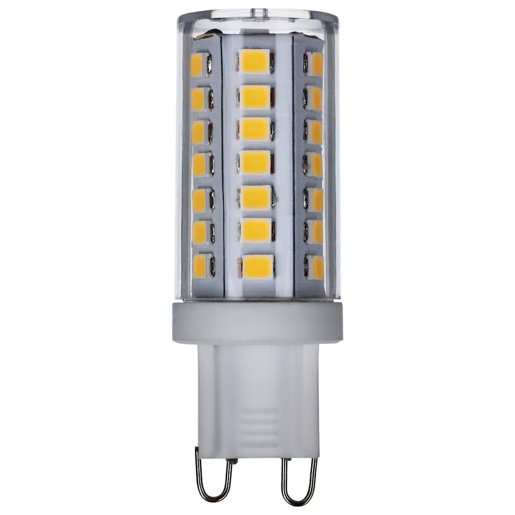 5 Watt G9 LED - Clear - 2700K - T4 Shape - 120 Volt