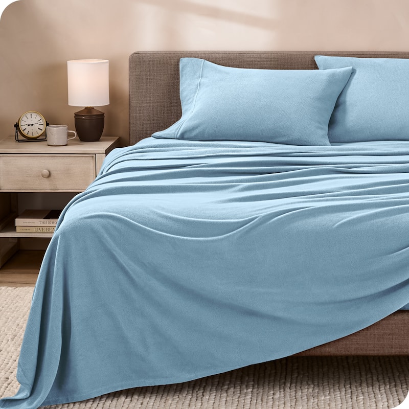Bare Home Polar Fleece Deep Pocket Sheet Set