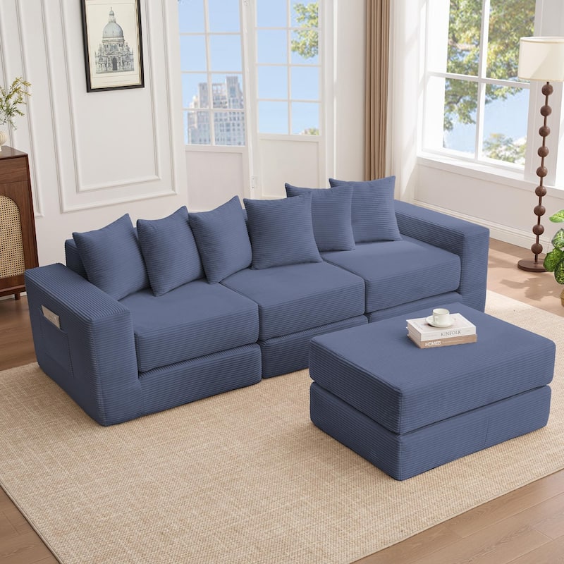 10-in-1 Convertible Sofa Sectional
