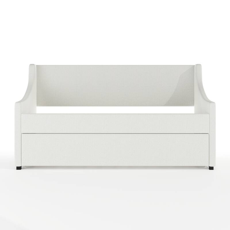 Martha Stewart Daybed with Rear Siderail and Pull-Out Trundle