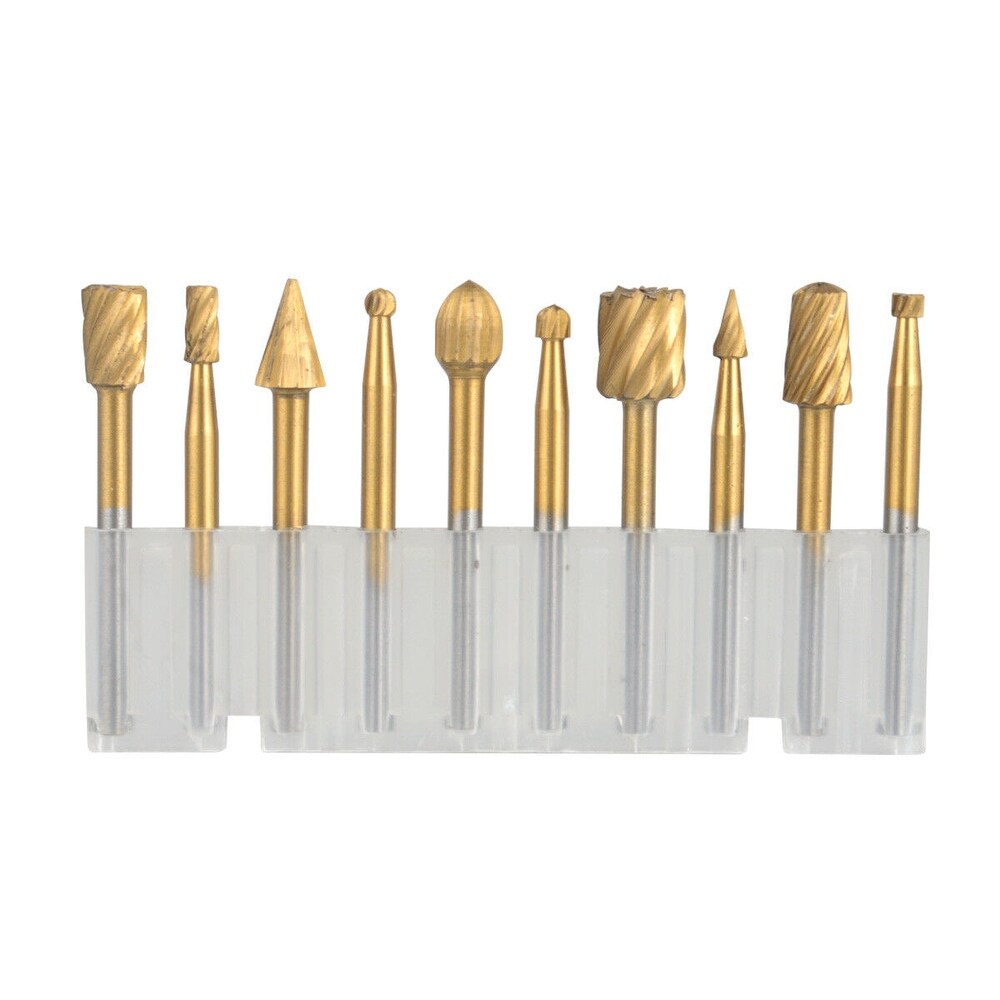 Rotary Burrs Wood Carving Drill Bits Set for Dremel Tool - Bed Bath &  Beyond - 39461754