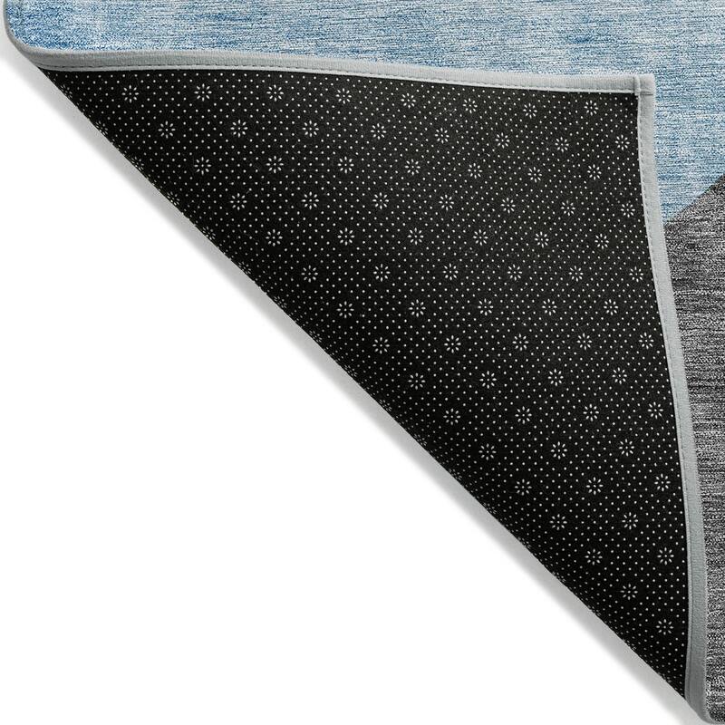 Machine Washable Indoor/ Outdoor Chantille Simple Modern Rug