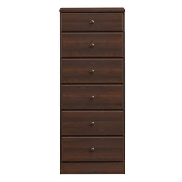slide 2 of 11, Bella 6-Drawer Tall Chest Espresso - 6-drawer