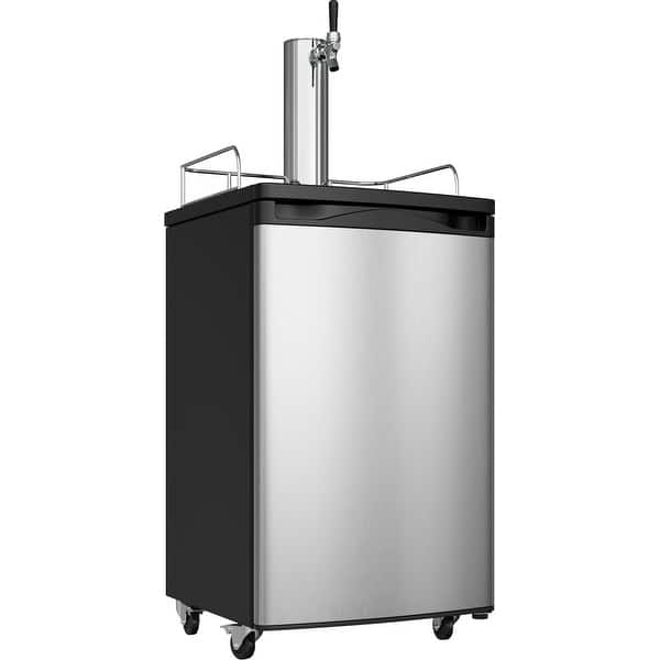 EdgeStar 20 Inch Wide Kegerator and Keg Beer Cooler for Full Size Kegs