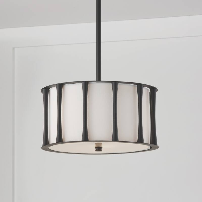 Bodie 3-light Convertible Semi-Flush/ Pendant