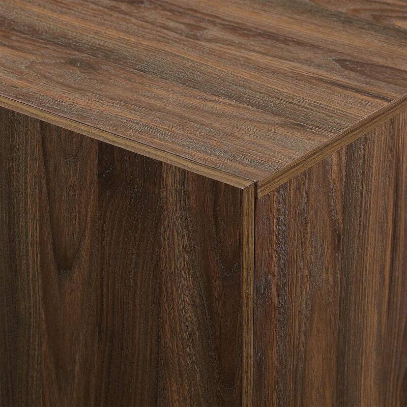 70" Mid-Century Modern Style TV Stand With 4 Doors