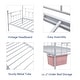 preview thumbnail 15 of 42, VECELO Metal Twin Size Daybed with Antique Graceful Lines, Daybed with Trundle, Black&White
