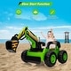 preview thumbnail 5 of 22, Kids Ride-On Electric Excavator Digger with Remote Control & Digging Arm