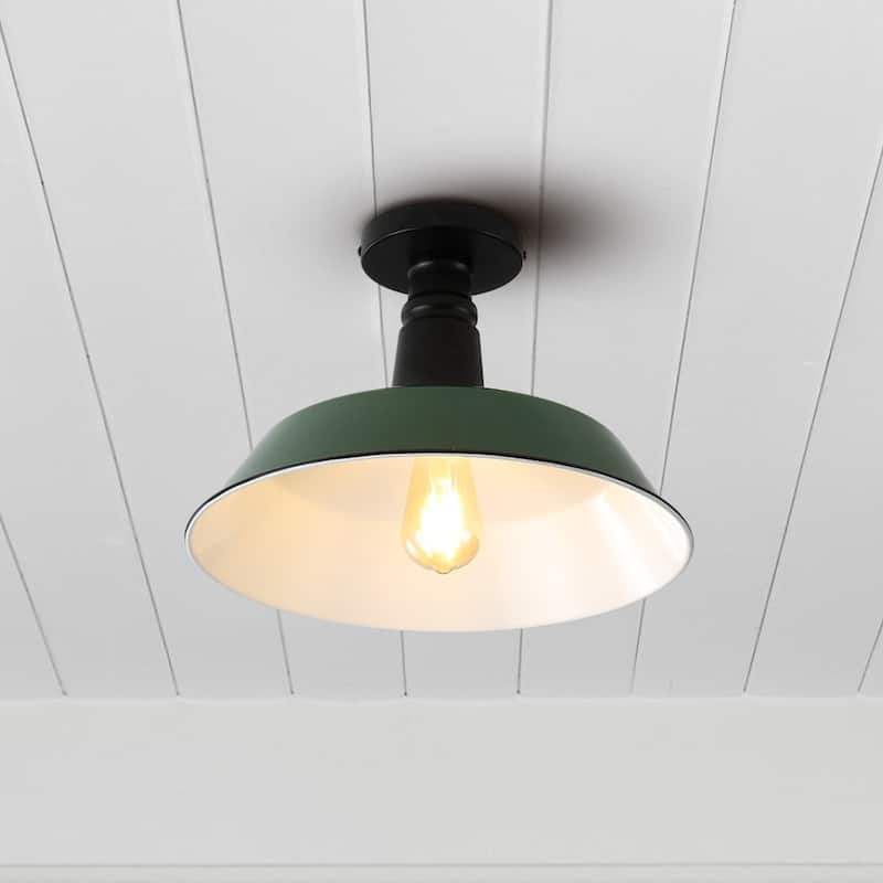 Cassidy 14" LED Semi-Flush Mount, by JONATHAN Y