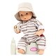 preview thumbnail 1 of 3, Gotz: Aquini Girl 13" Urban Stripes Potty Baby Doll