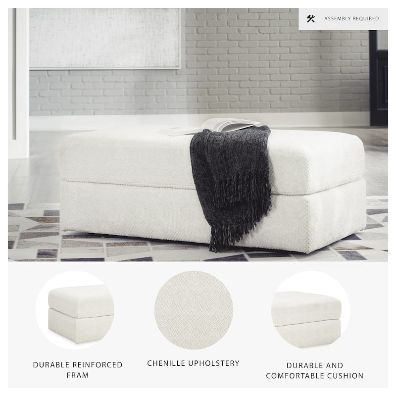 Signature Design by Ashley Karinne Oversized Accent Ottoman