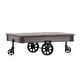 preview thumbnail 6 of 18, Myra Industrial and Rustic 47-inch Coffee Table by iNSPIRE Q Classic Grey