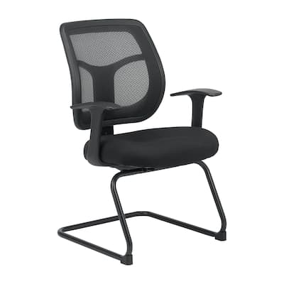 Eurotech Seating Apollo Guest Chair, Black