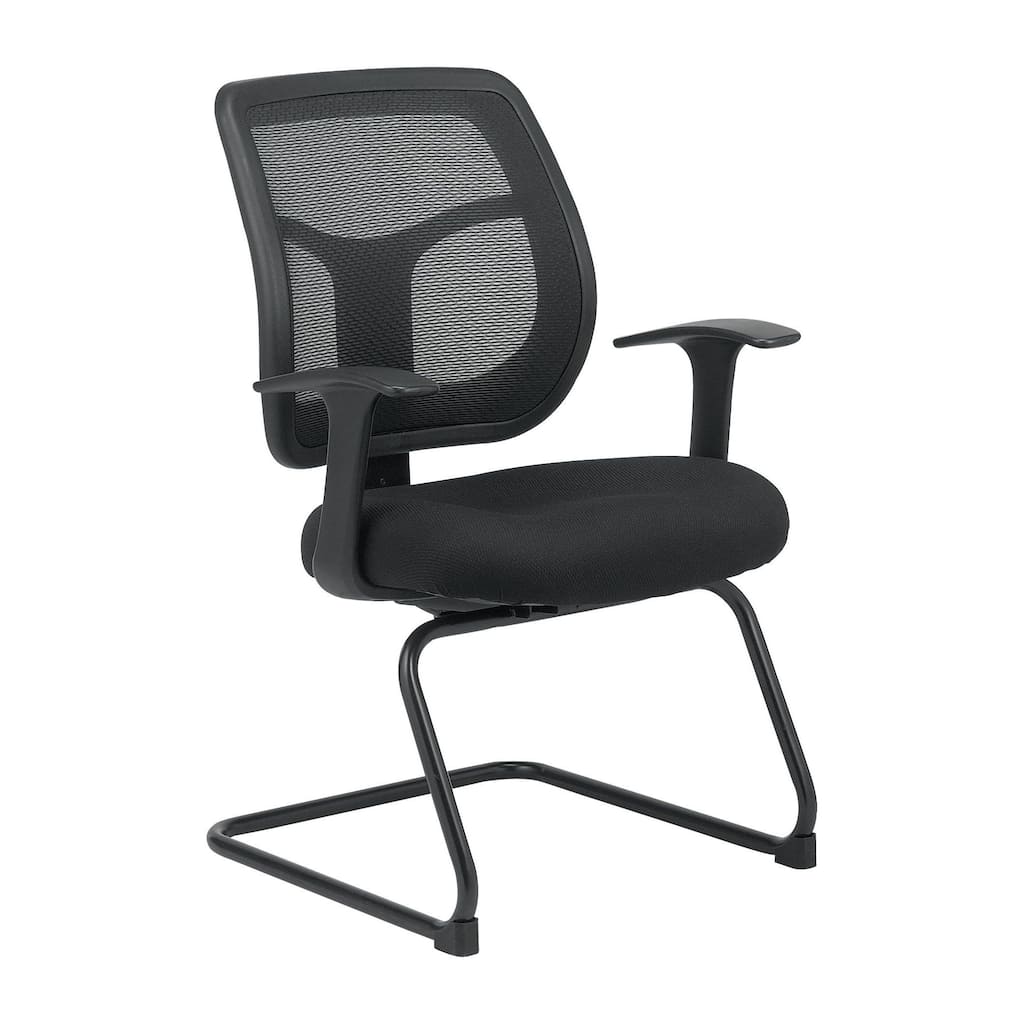 Eurotech Seating Apollo Guest Chair, Black