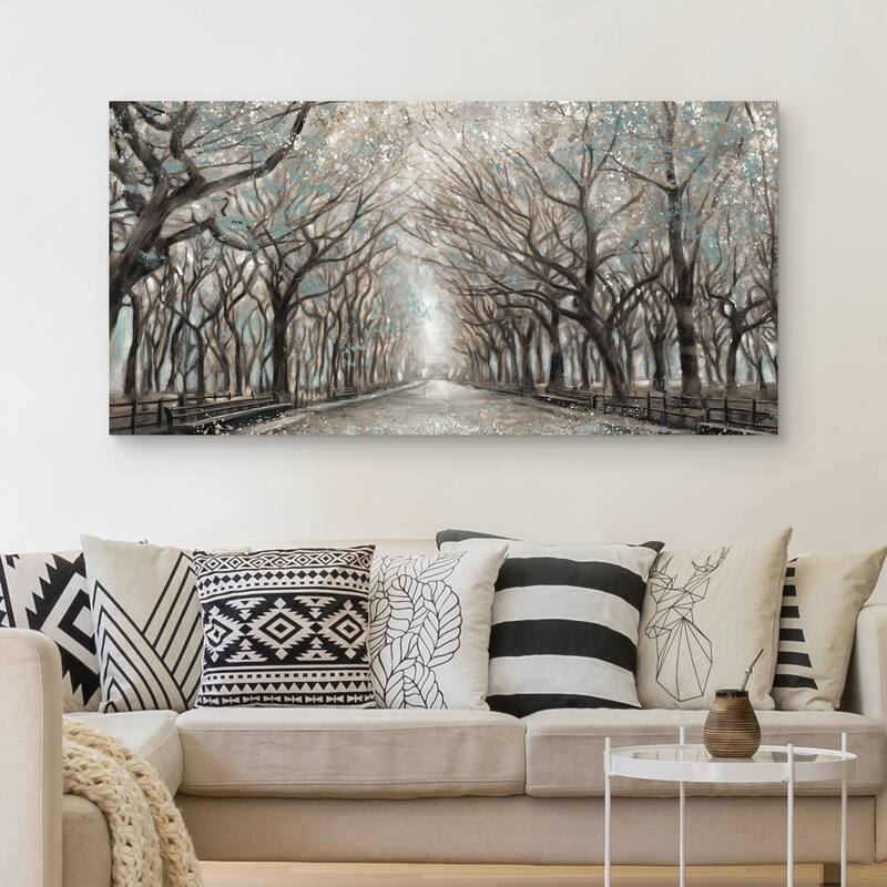Momentary Quiet Platinum Panel by Frank Parson Canvas Art Print