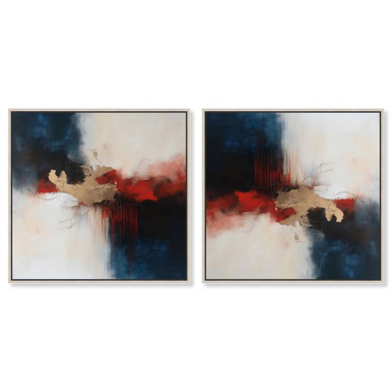 Sneakers and Laces Canvas by Art Remedy - 30" x 30" - Silver