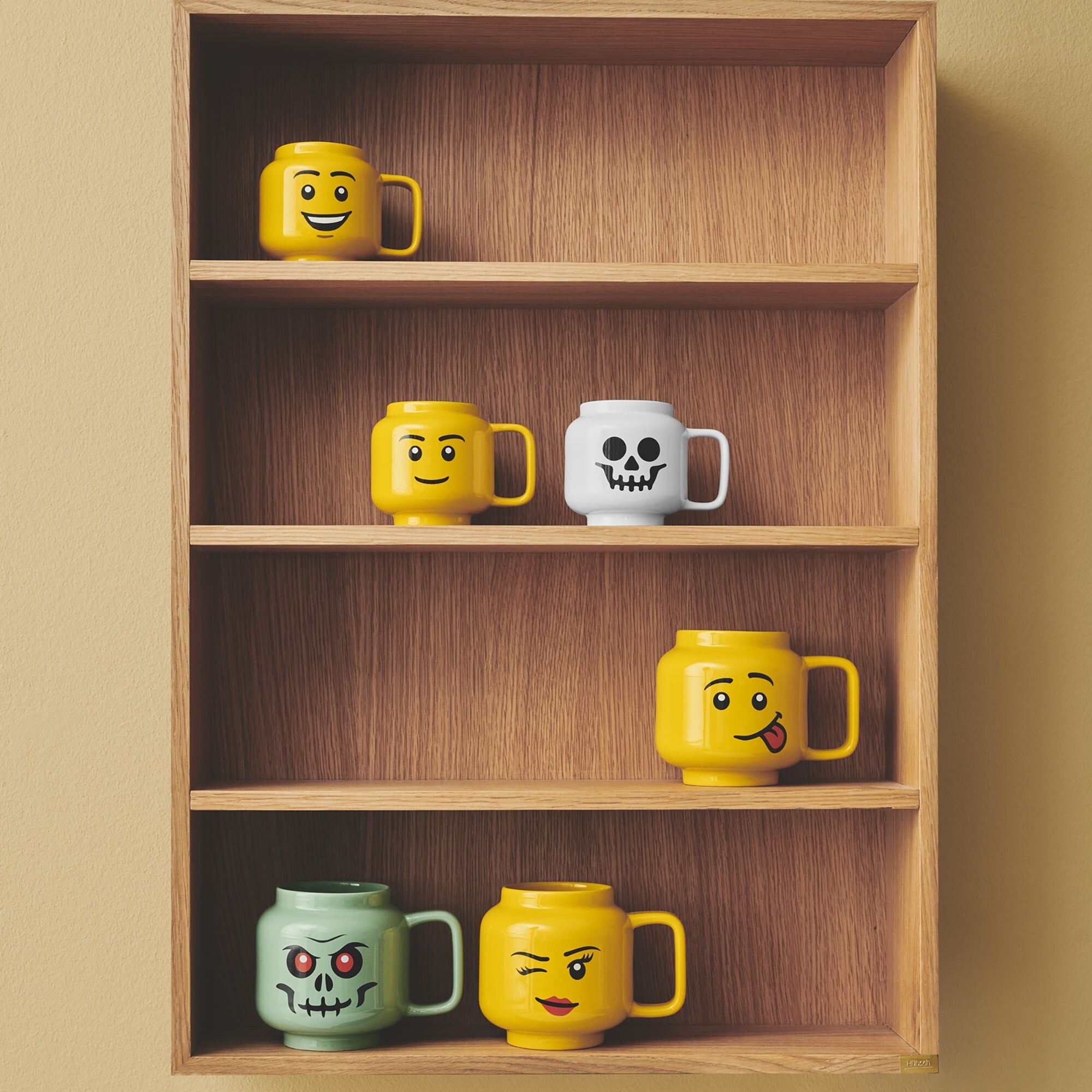 Lego minifigure ceramic mug 2025