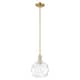 Option Clear Water Glass / Champagne Bronze