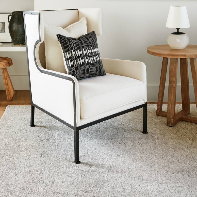 Yuna Black/ Ivory Tribal Pillow