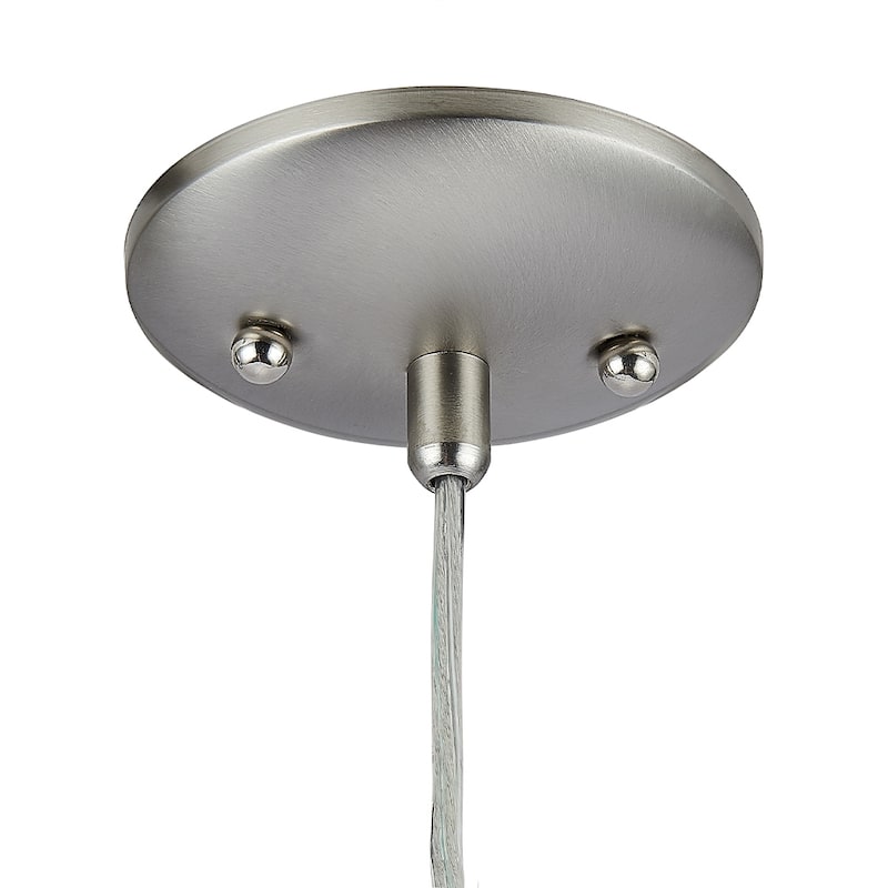 1 LT Pendant with Clear Glass Shade 75W BULB NOT INCLUDE