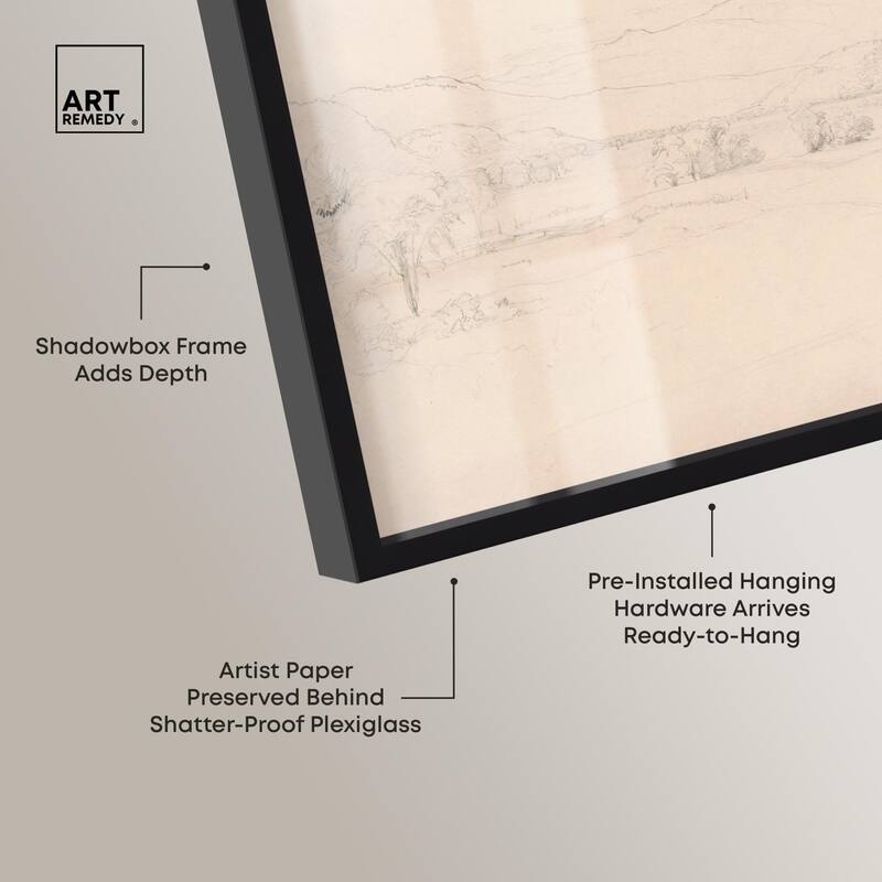 Study for View Mt. Washington Shadowbox by Art Remedy