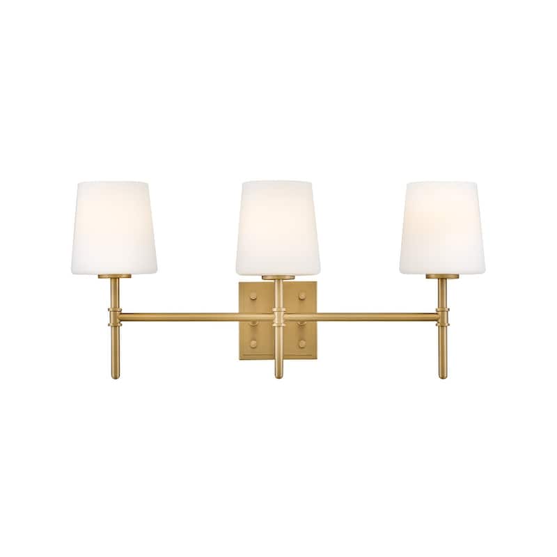 Hinkley Lighting 56953 Saunders 3 Light 23" Wide Vanity Light - Lacquered Brass