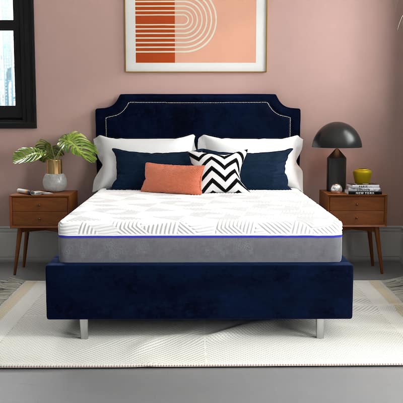 Early Bird CopperCool Performance 10" Firm Memory Foam Mattress - Queen