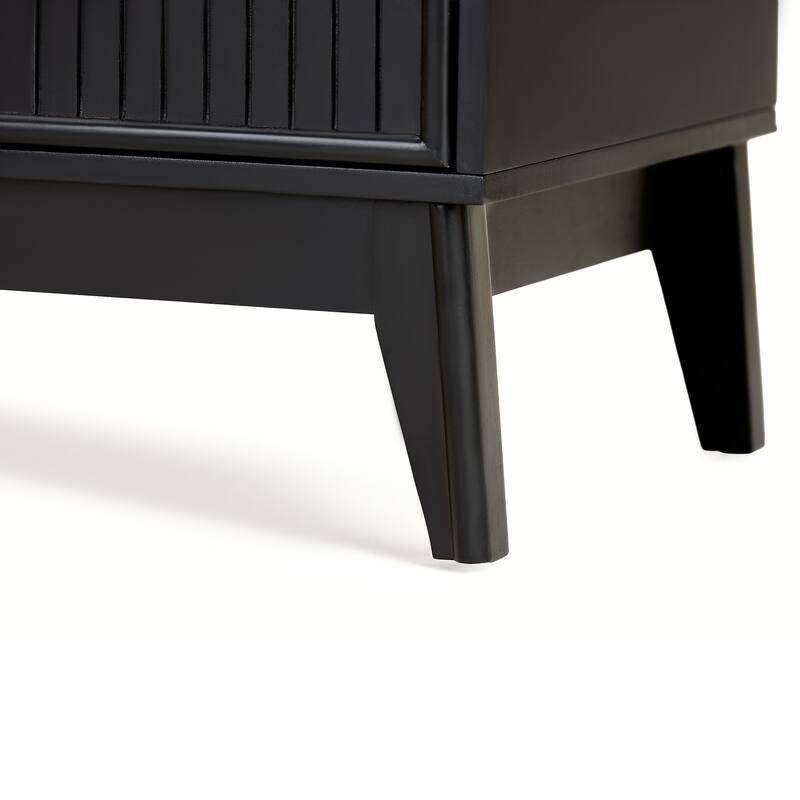 Christopher Knight Home - Modern Acacia Wood Top Storage Sideboard Buffet Cabinet with 6 Drawers & Adjustable Shelf