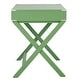 preview thumbnail 33 of 78, Kenton X Base Wood Accent Campaign Writing Desk iNSPIRE Q Modern