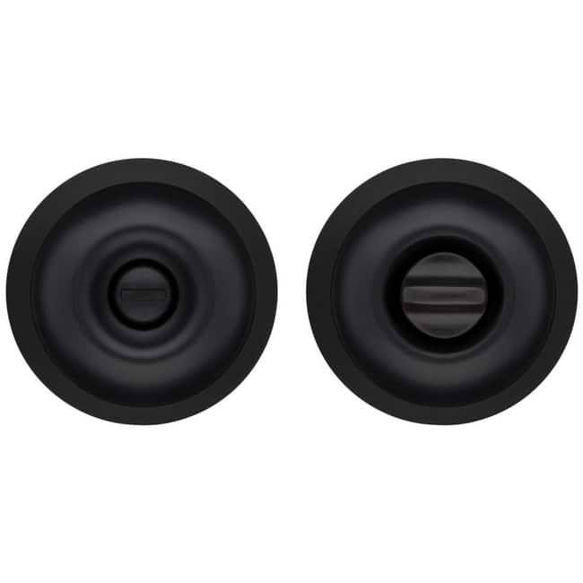 Kwikset Regina Privacy Door Knob Set with Round Rose from the SafeLock