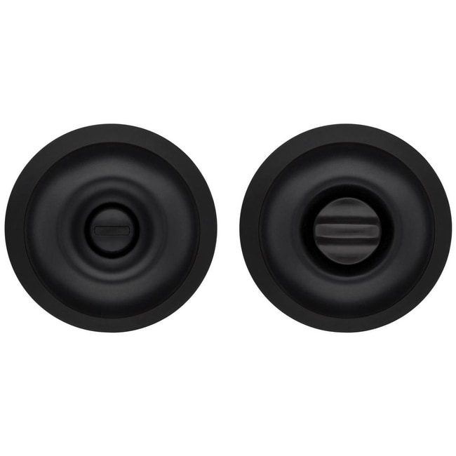 Kwikset Regina Privacy Door Knob Set with Round Rose from the SafeLock