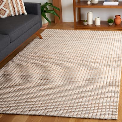 SAFAVIEH Handmade Marbella Helia Boho Braided Wool & Viscose
