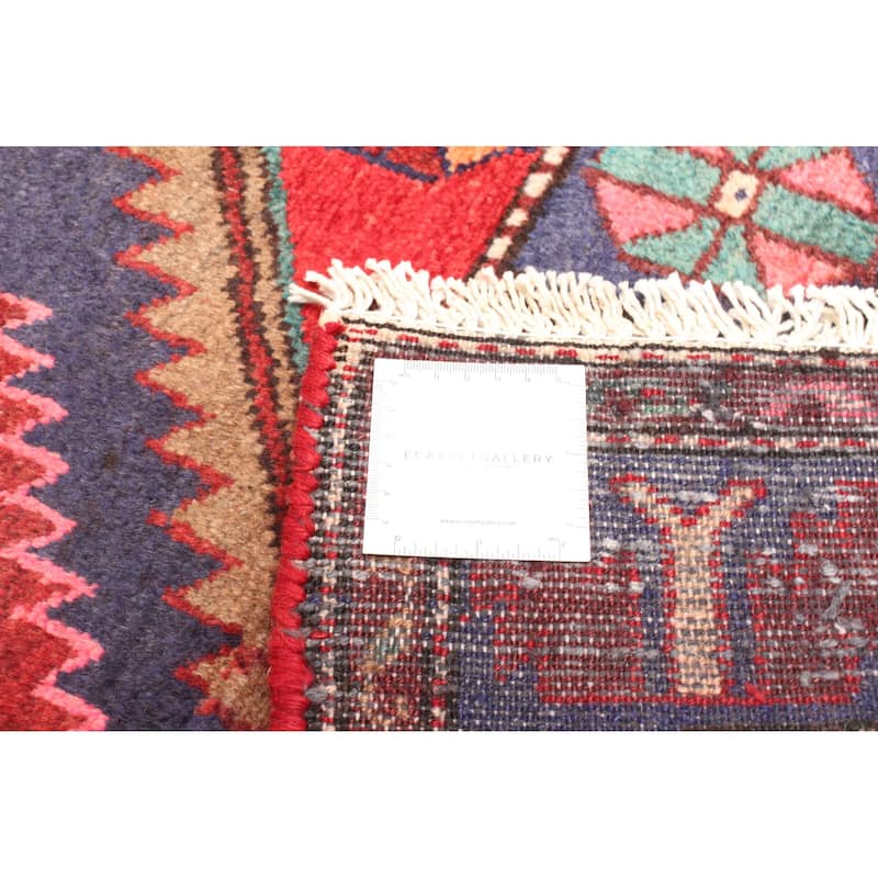 ECARPETGALLERY Hand-knotted Konya Anatolian Navy Wool Rug - 3'6 x 7'11